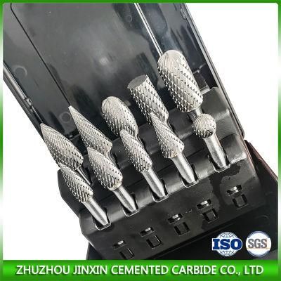 1/4 Shank 10PCS Tungsten Head Carbide Burrs for Rotary Drill