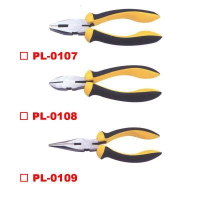Germany Type Combination/Diagonal Cutting/Long Nose Pliers Two Color Handle