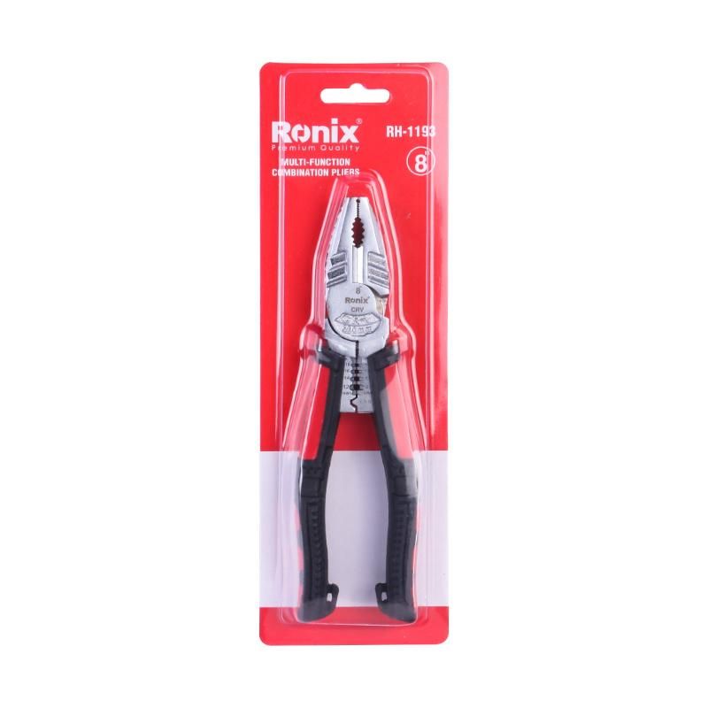 Ronix Model Rh-1193 8 with Insulated Handle Multi-Function Combination Pliers