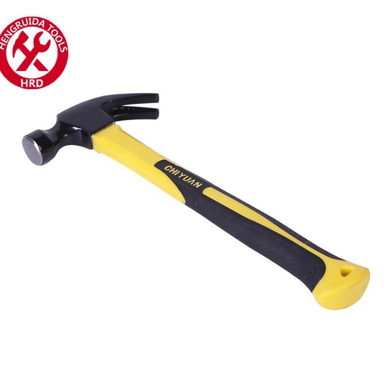 One Piece Forged Claw Hammer with Steel Handle Different Types of Claw Hammers