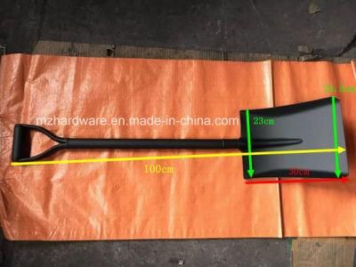 Color Painted Agriculture Carbon Steel Shovel to South Asia