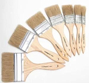 Filament Paint Brush with Wood Handle Hardware