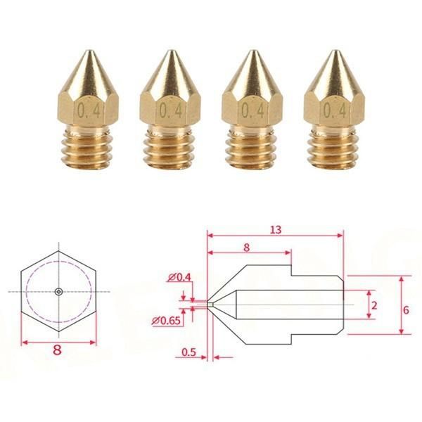 3D Printer Extruder Cr-10/10s/S 4/S 5/Ender-3 Nozzle Disassembly Tool I278208