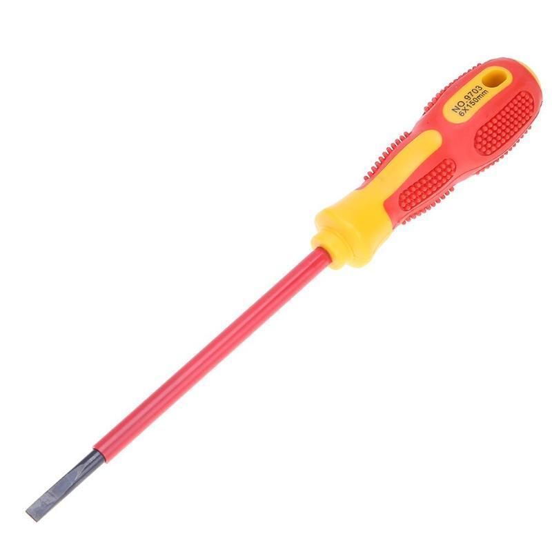 Insulated Magnetic Phillips Slotted Screwdriver Setfor Electrician Repair Hand Tool Kit