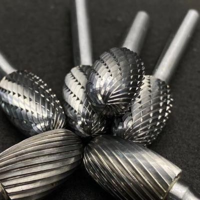 Full line of carbide rotary burrs for deburring