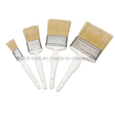 Hog Hair Round Handle Paint Brushes with High Quality