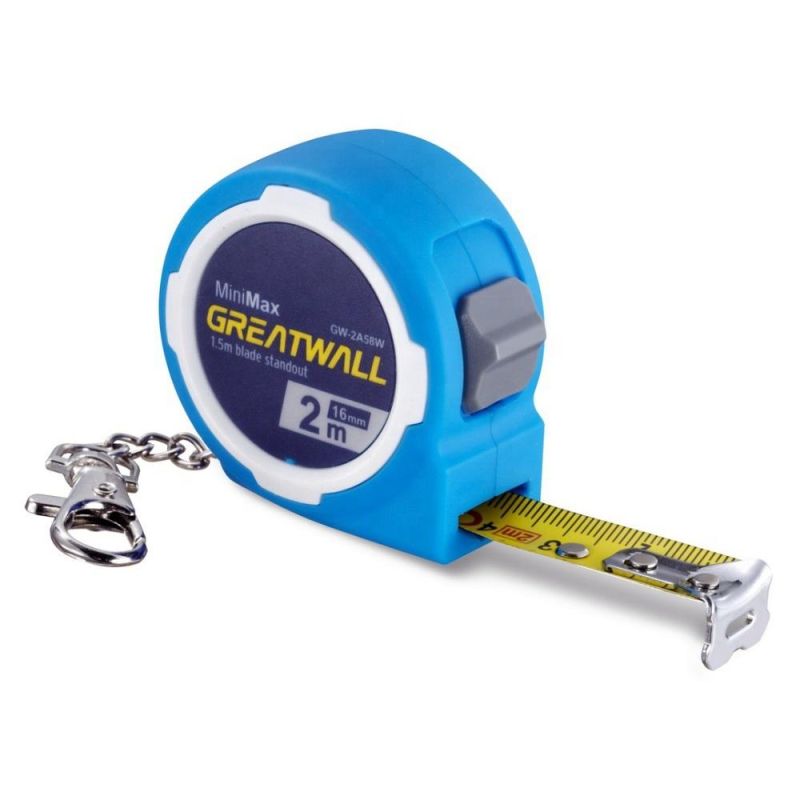 2m Promotional Gift Tape Measure with Keychain Mini Measuring Tape