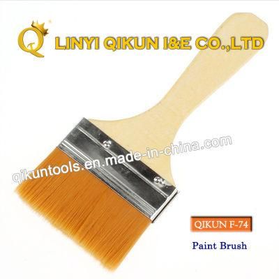 F-74 Hardware Decorate Paint Hand Tools Wooden Handle Bristle Roller Paint Brush