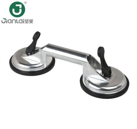 Double Suction Pad Aluminum Glass Vacuum Suction Cup Lifter