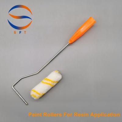 Mini Colorful Rad Roller Brushes for Resin Application
