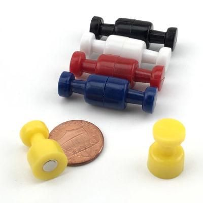 Colorful Safe Office Magnets Magnetic Push Pin