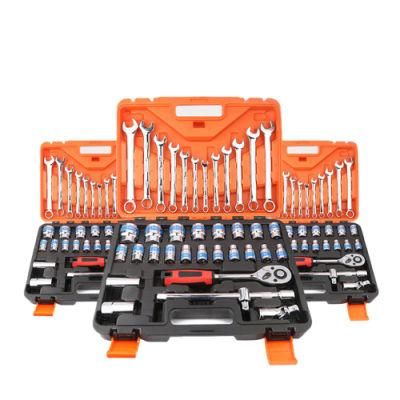 37 PCS Kit Box Set Automotive for Car with Tool Socket Spanner Auto Wrench Ratchet Sockets Sets Hand Tools