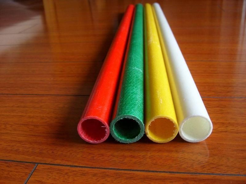 Pultruded Colourful High Strength Durable FRP Mop Handle