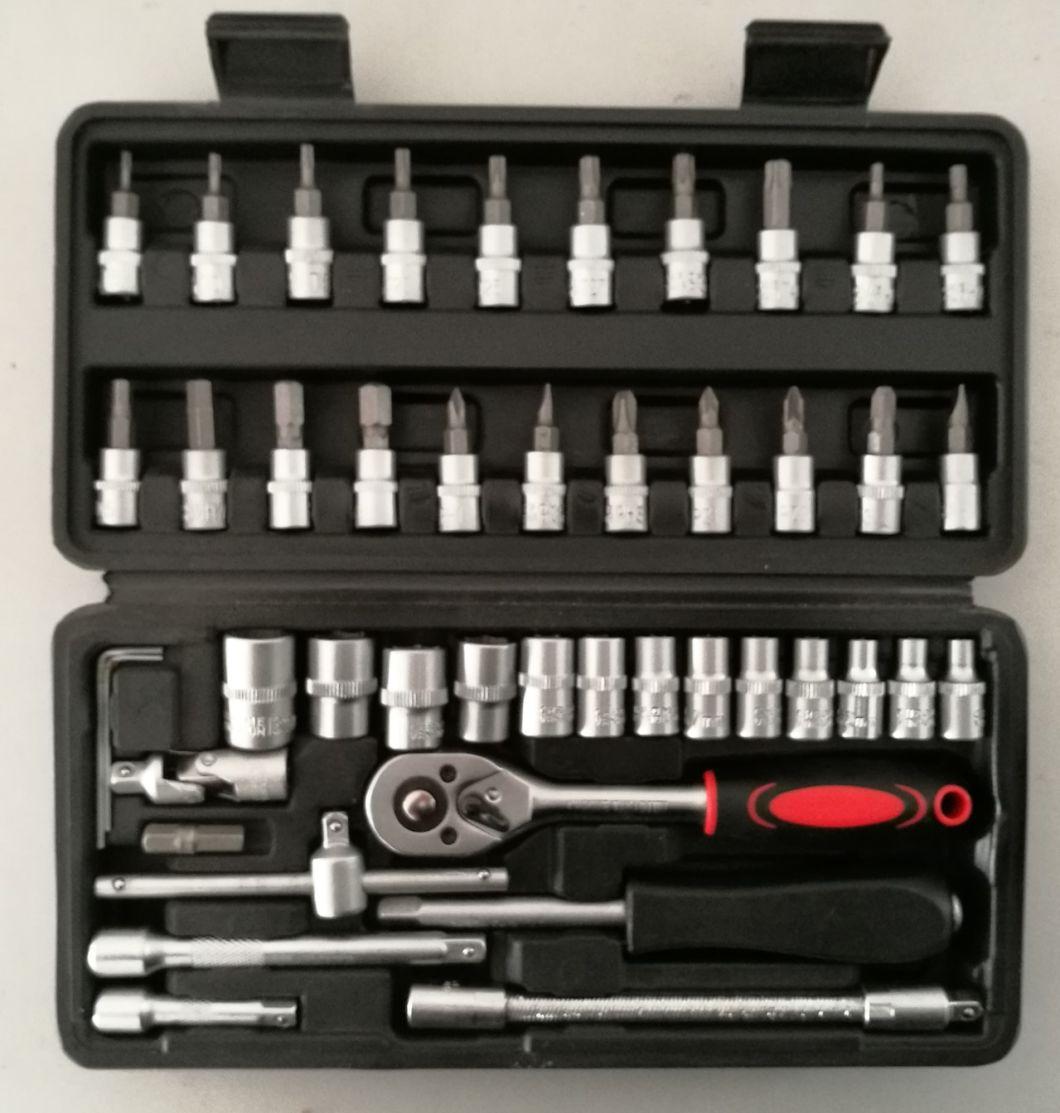 46PCS Blowing Case 1/4"Dr Socket Set