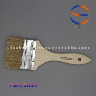 3 Inch Pig Hair Bristol Mane Paint Brushes China