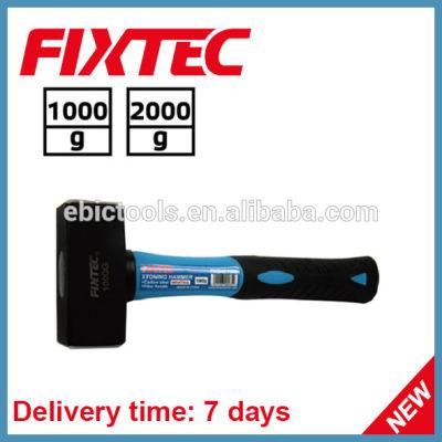 Fixtec Hand Tool America Type 1000g Professional Stoning Hammer Stoning Tool