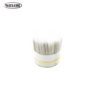 White and Brown Double Color Ginseng with Hollow Pet Filament