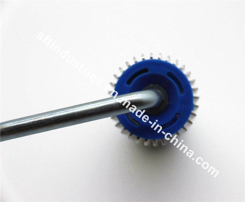 Aluminium Horizontal Track Type Paddle Roller for Fiberglass Laminating