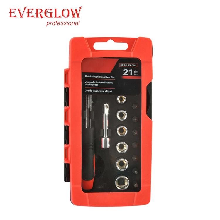 33PC Socket & Bits Screwdriver Set