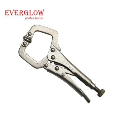 Mirror Matt CRV Steel Locking Pliers Locking C Clamp for Wood Working