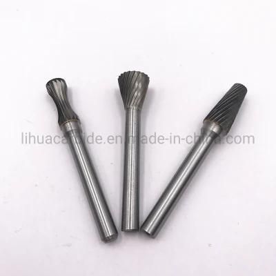 S1020m06 Circular Conical Shape Cemented Carbide Grinding Burr