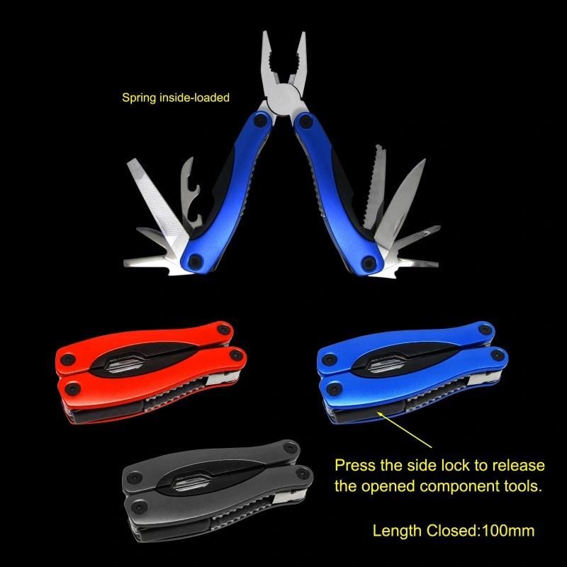 Multi Function Tools Multi Functional Pliers with Side Lock (#8228-AL)