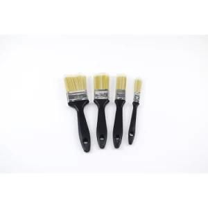 Bristle Brush Wire Black Wooden Handle Paint Brush for Decoration