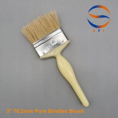 3 Inch Pure Bristles Brushes Paint Brushes for Fiberglass Laminating