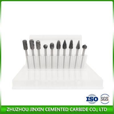 3X6mm Carbide Burrs with Steel Shanks Burr Set Carbide Rotary Engraving Tungsten Carbide Tools