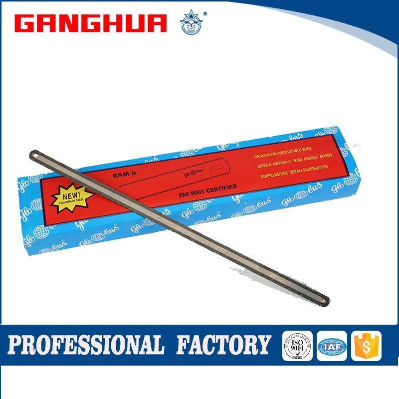 Carbon Steel Doulbe Edge Hand Hacksaw Blade for Cutting Metal