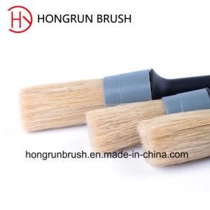 Round Pure Bristle Paint Brush (HYR002)