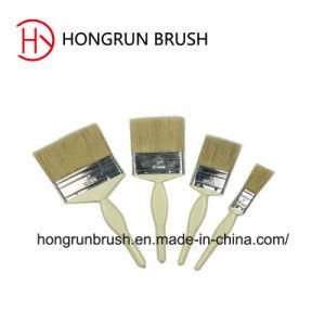 Wooden Handle Paint Brush Hy06001