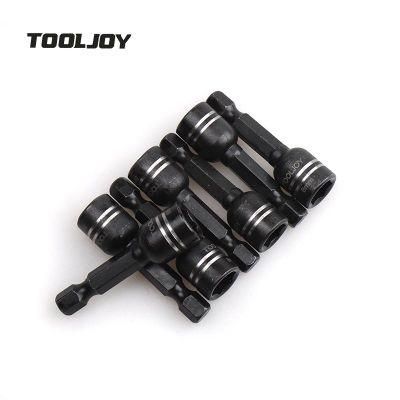 Hot Sale Black Finish 6mm 8mm 10mm Nut Scewdriver Bit Socket