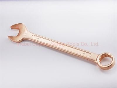 Non-Sparking Combination Wrench/Spanner, 41 mm, Al-Br/Be-Cu, Atex Tools