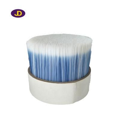 White Mixed Black Bristle Pet Hollow Brush Filament