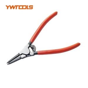 9&quot;Professional Industry External Circlip Pliers Straight Tips Polished Finish