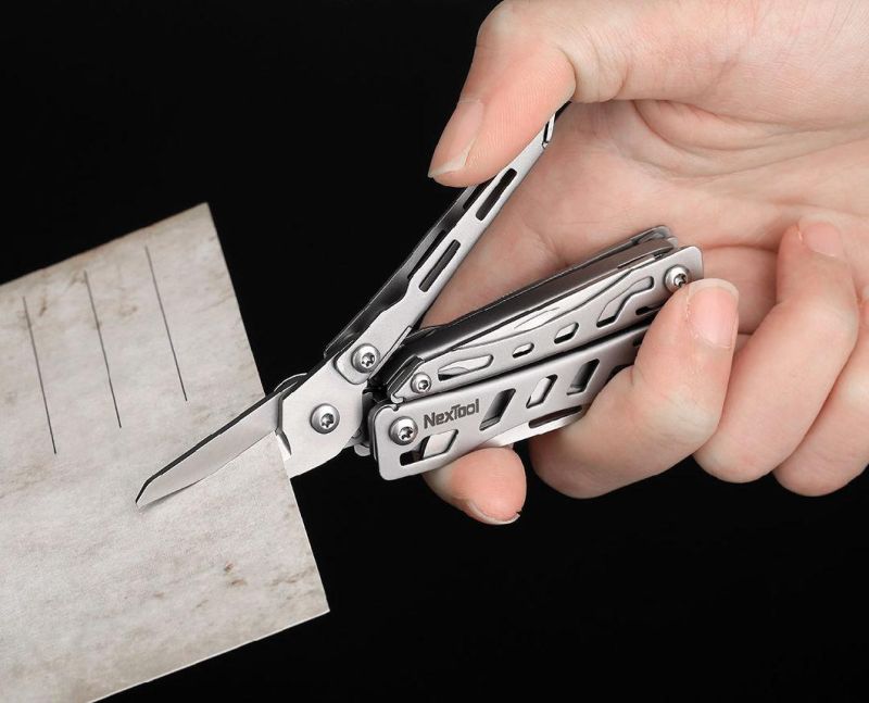 Nextool Stainless Steel Mini Multi Tool with Pliers Knife Saw