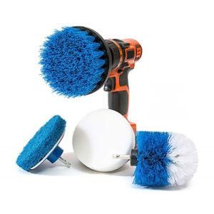 Electric Drill Brush Plastic Round Disc Cleaning Brush for Carpet Glass Floor