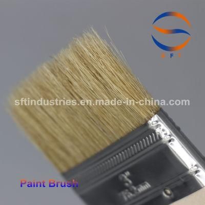 3 Inch Pure Pig Hair Mane Bristle Paint Brushes