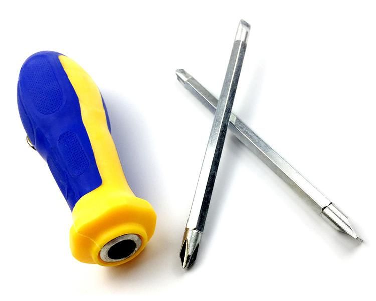 PP+TPR Handle Heavy Duty Carbon Steel Screwdriver for Daily Usage