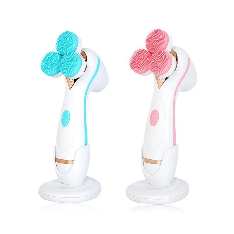 Wireless Charging Silicone Ultrasonic Waterproof Electronic Beauty Equipment