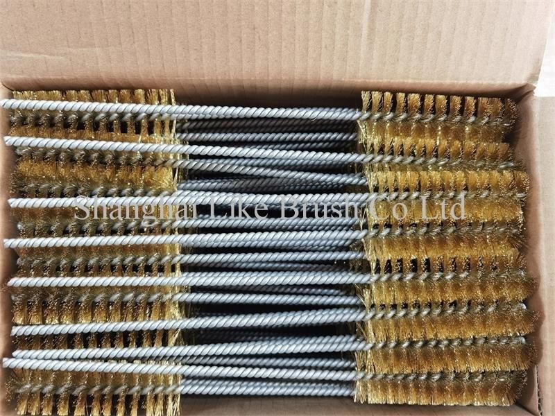 Brass Wire Tube Brushes for Drills