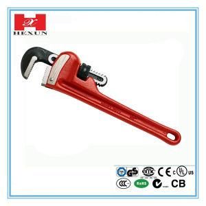 Heavy Duty Pipe Wrench with Dipped Handle