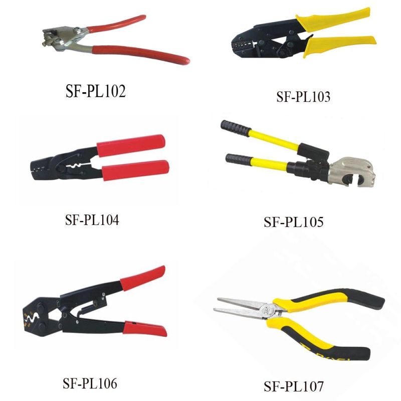 Sf-Pl101 Wire Stripper Spring Handles Nose Pliers