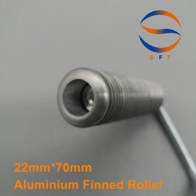 22mm Diameter Aluminium Finned Rollers GRP Tools for FRP Laminating
