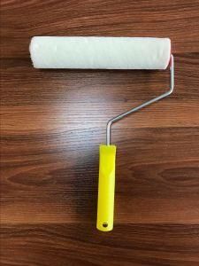 Mohair Material Paint Roller Brush with Plastic Handle
