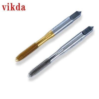 High Quality DIN JIS Machine Tap Hsse Cobalt Spiral Flute HSS Co Tap Screw Tap