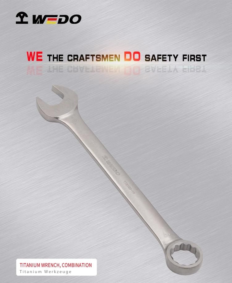 WEDO Titanium Spanner Combination Wrench Light Weight Non-Magnetic Corrosion Resistant