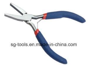 Mini Flat Nose Plier with Nonslip Handle