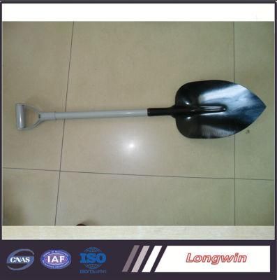 Two Colors High Quality Carbon Steel Handle Shovel